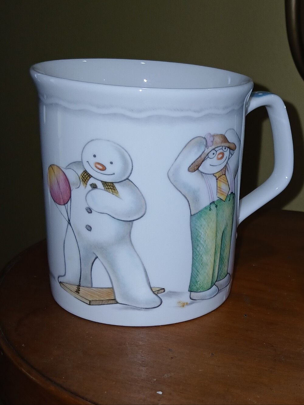 Vintage Royal Doulton Playful Snowman Mug